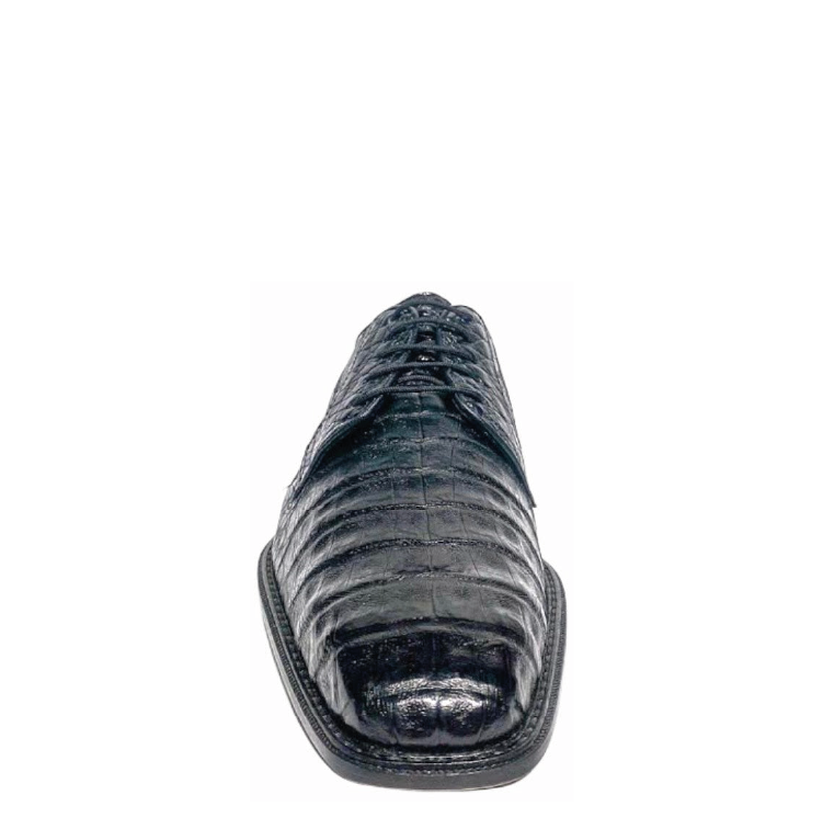 0E1FWFW - Cuadra black fashion dress caiman leather derby shoes for men-Kuet.us