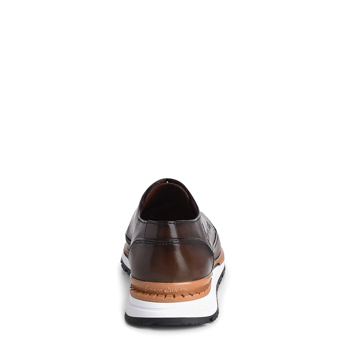 127CWTS - Cuadra chocolate casual fashion caiman derby sneakers for men-Kuet.us