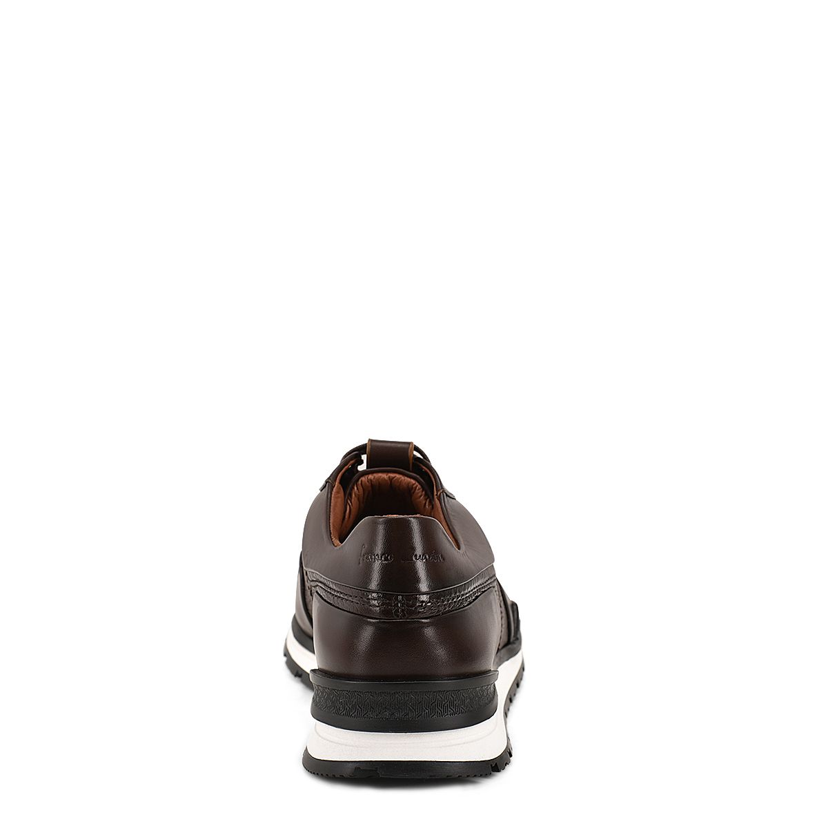 132TSVN - Cuadra chocolate casual fashion deer leather derby sneakers for men-Kuet.us