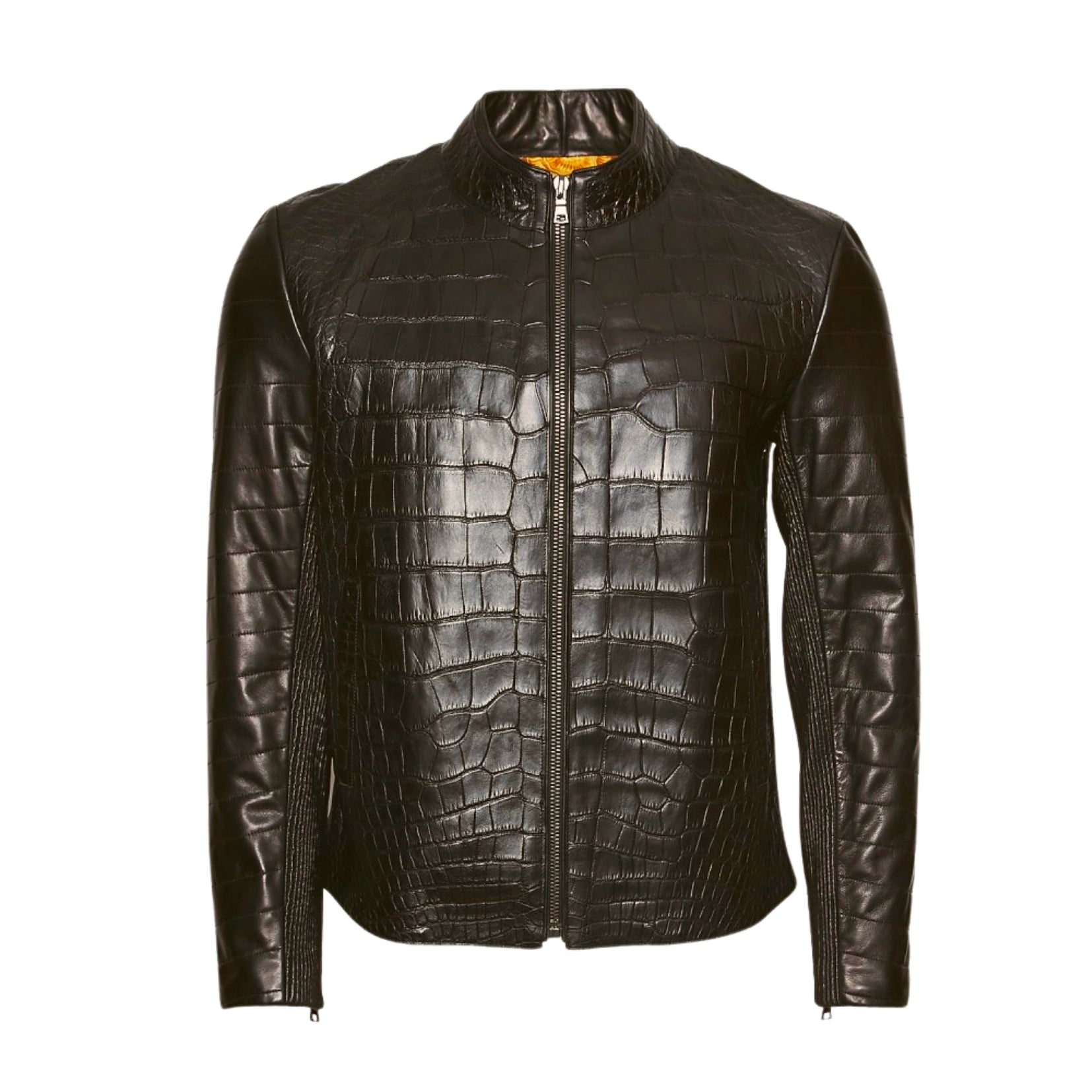 Leather Crocodile men's jacket luxury – Fur Caravan