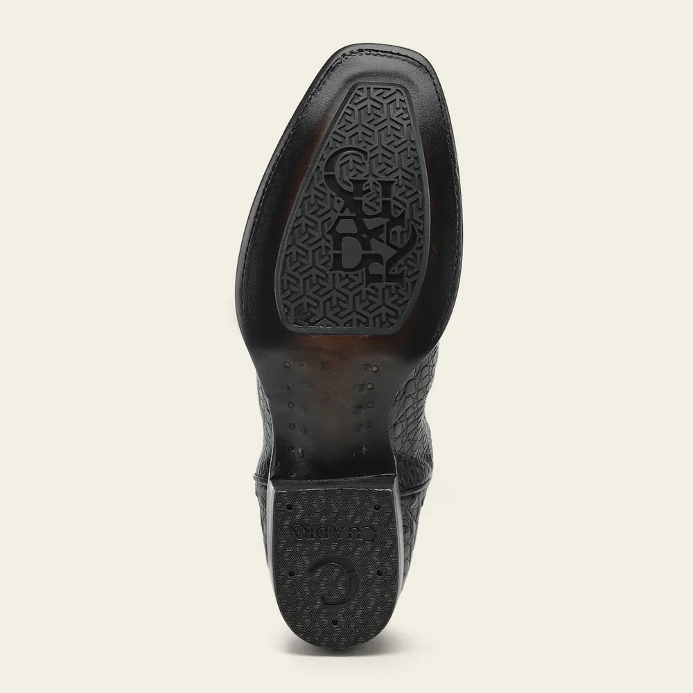 1J1NFY - Cuadra black dress cowboy caiman boots for men