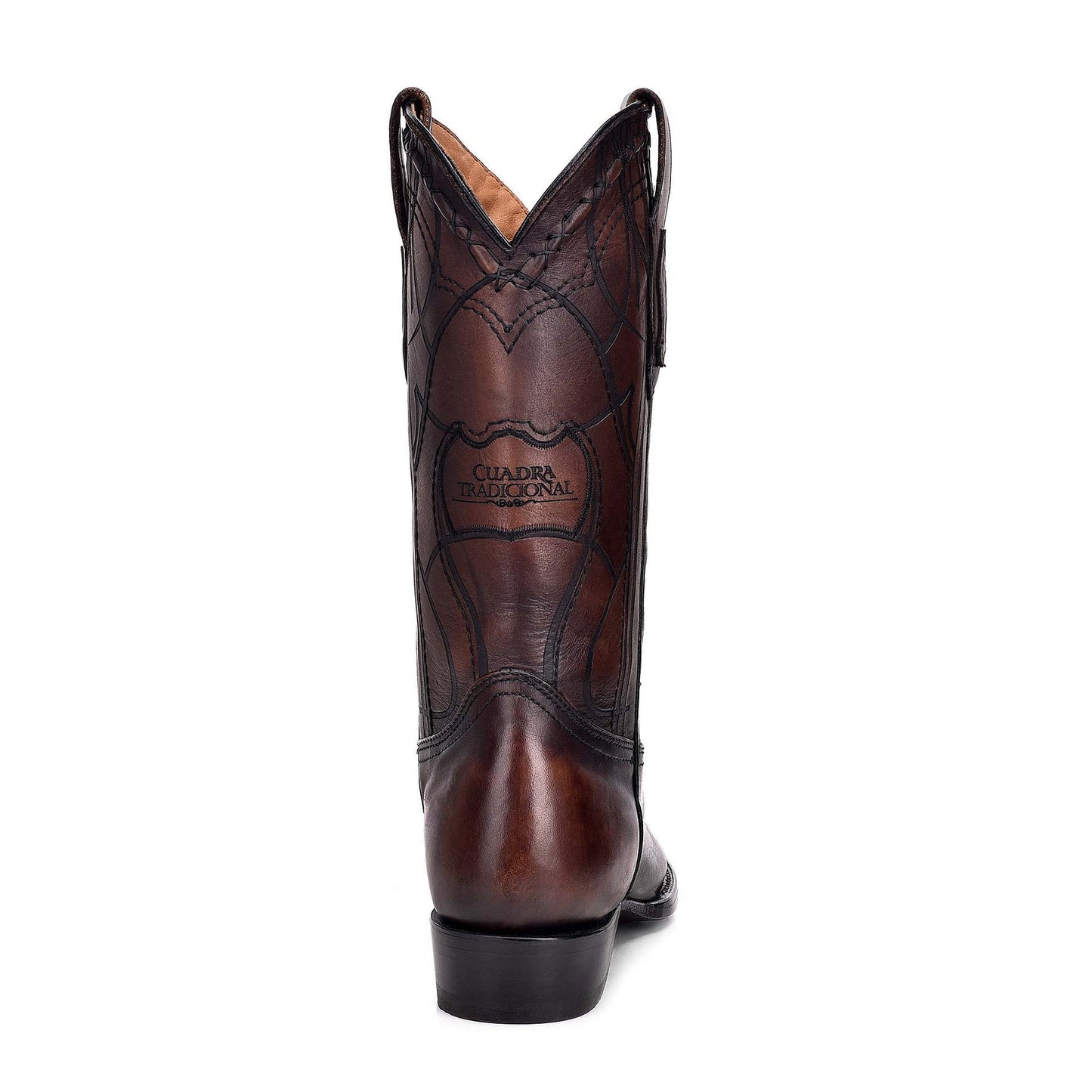 1J1NRS - Cuadra brown western cowboy cowhide leather boots for men-Kuet.us