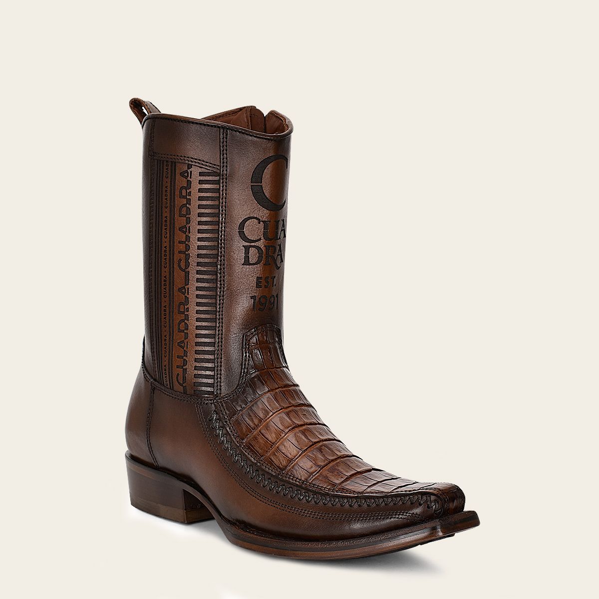 Cuadra Men's Caiman Brown Boots 11 / EE Cuadra Men's Caiman Brown Boots 11 / EE