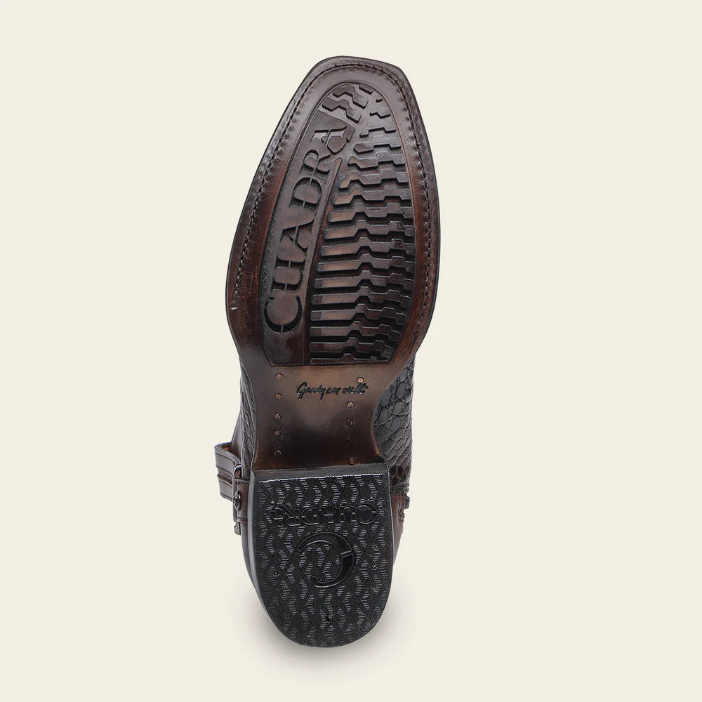 1J3MFY - Cuadra honey dress cowboy fuscus zip ankle boots for men