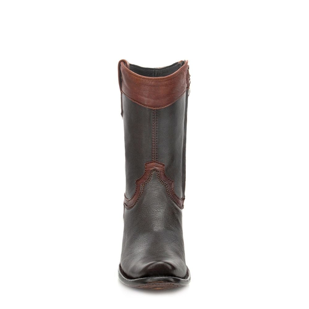 1J06MK - Cuadra mocha casual fashion cowhide leather ankle boots for men-Kuet.us