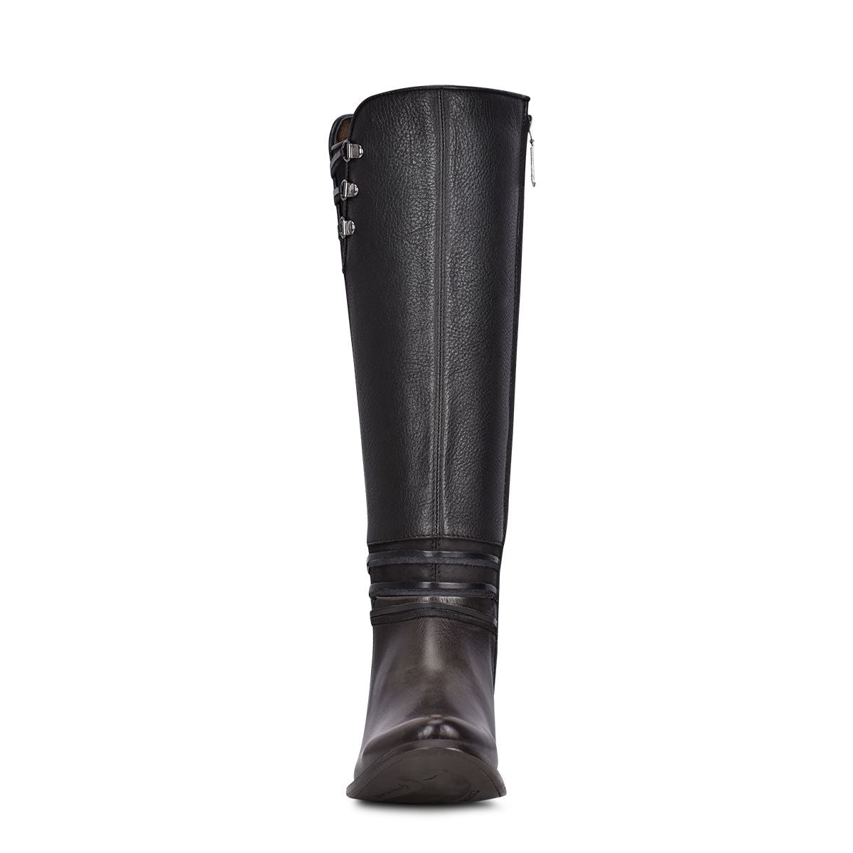 1X2DCS - Cuadra grey fashion Paris Texas cowhide leather boots for women-Kuet.us