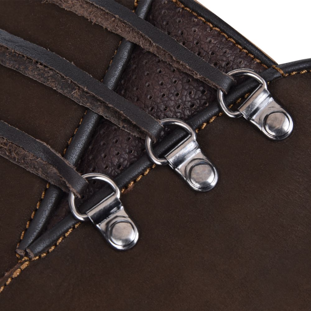 1X2DCS - Cuadra mocha fashion Paris Texas cowhide leather boots for women-Kuet.us