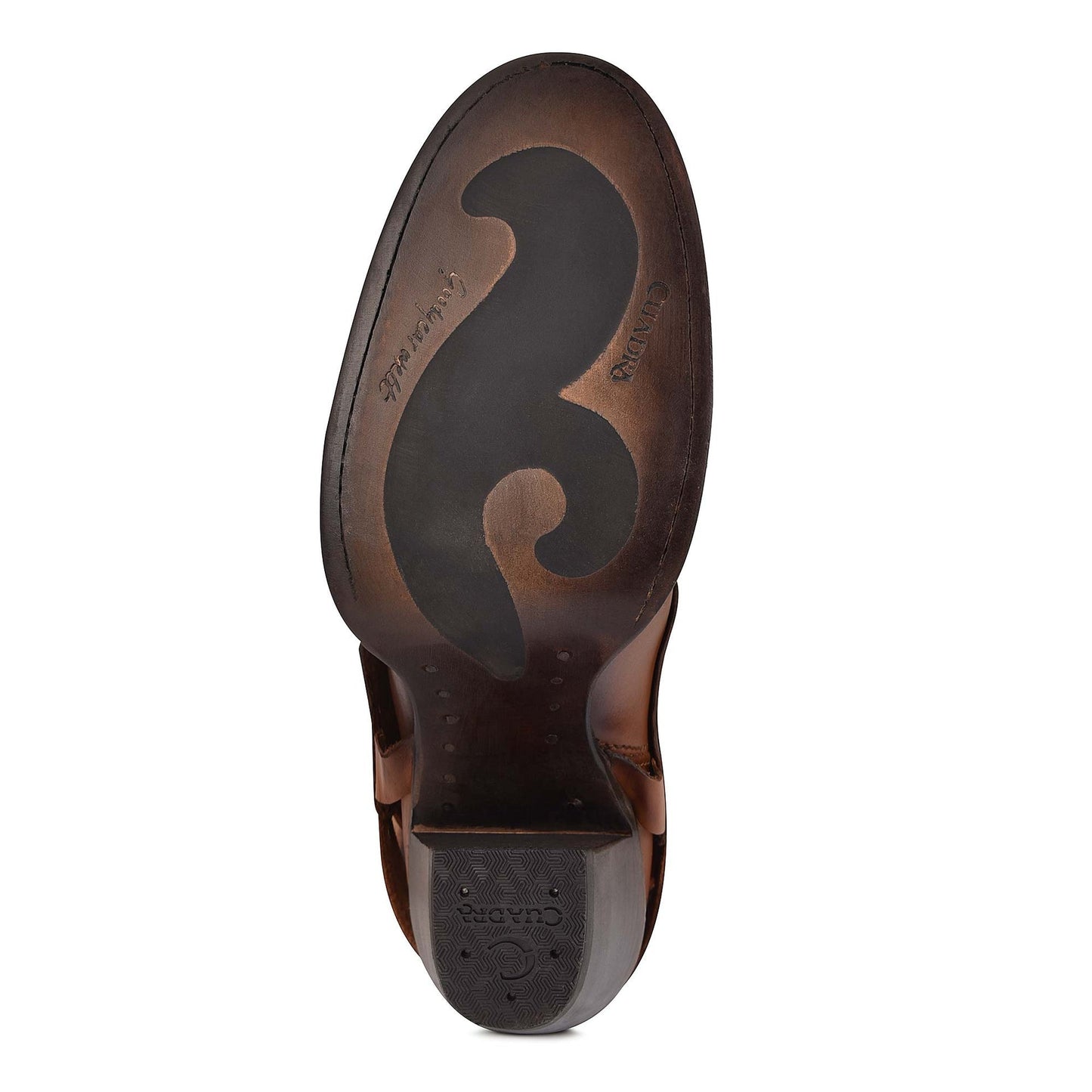 1Z01RS - Cuadra golden casual fashion cowboy leather boots for women-Kuet.us