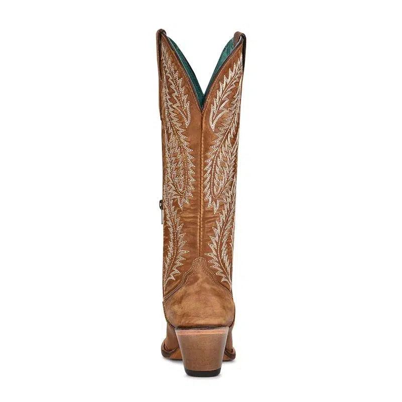 A4216 - M Corral SAND western cowgirl leather boots for women-Kuet.us