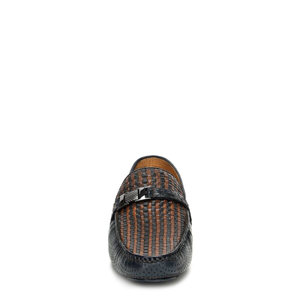23VTEPM - Cuadra blue fashion casual leather driver shoes for men-Kuet.us