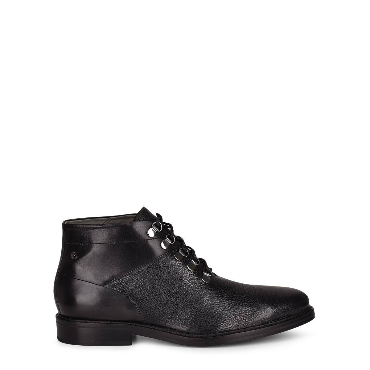 354VNBS - Cuadra black casual fashion deer ankle booties for men-Kuet.us