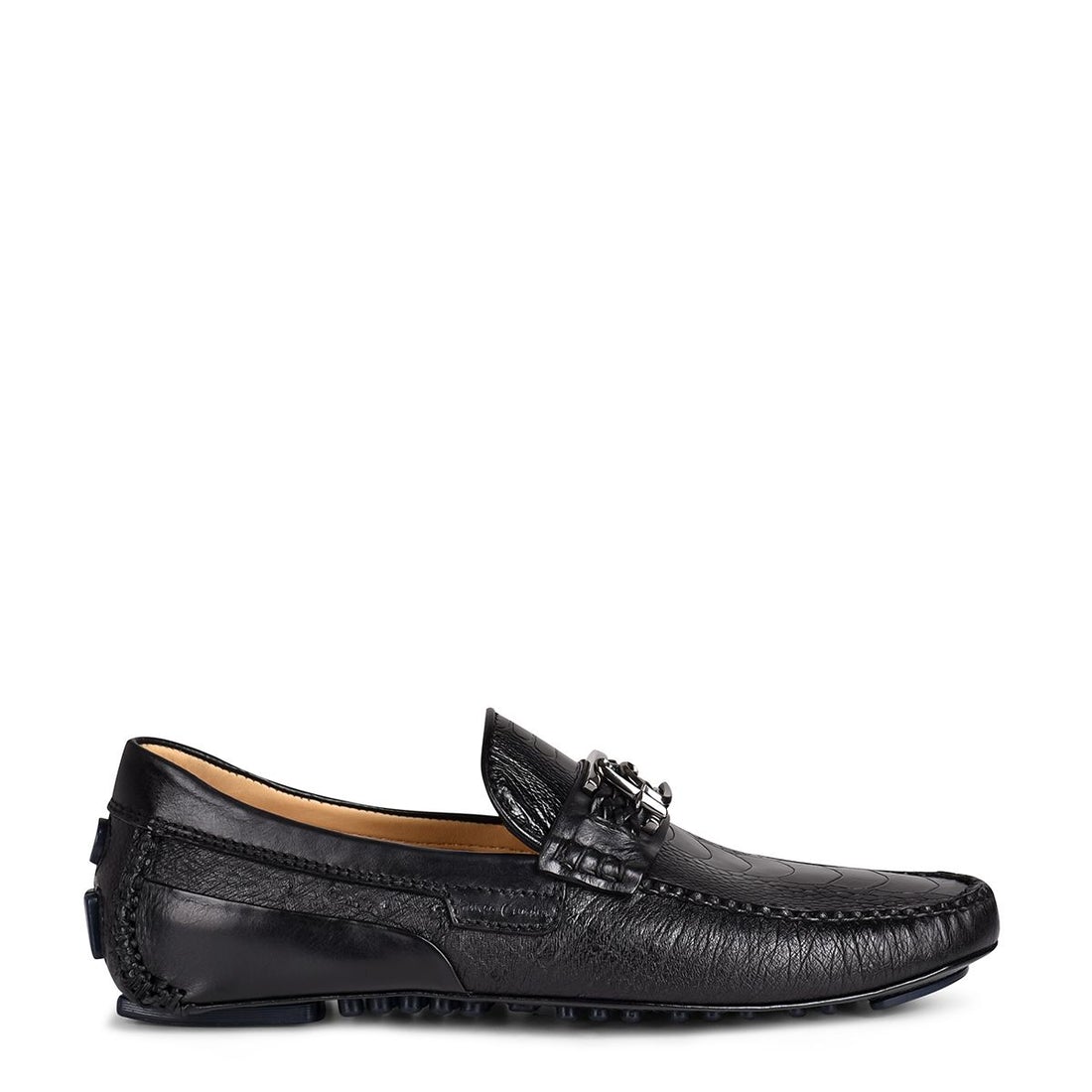 36VPTPA - Cuadra black casual fashion ostrich leg drivers for men-Kuet.us