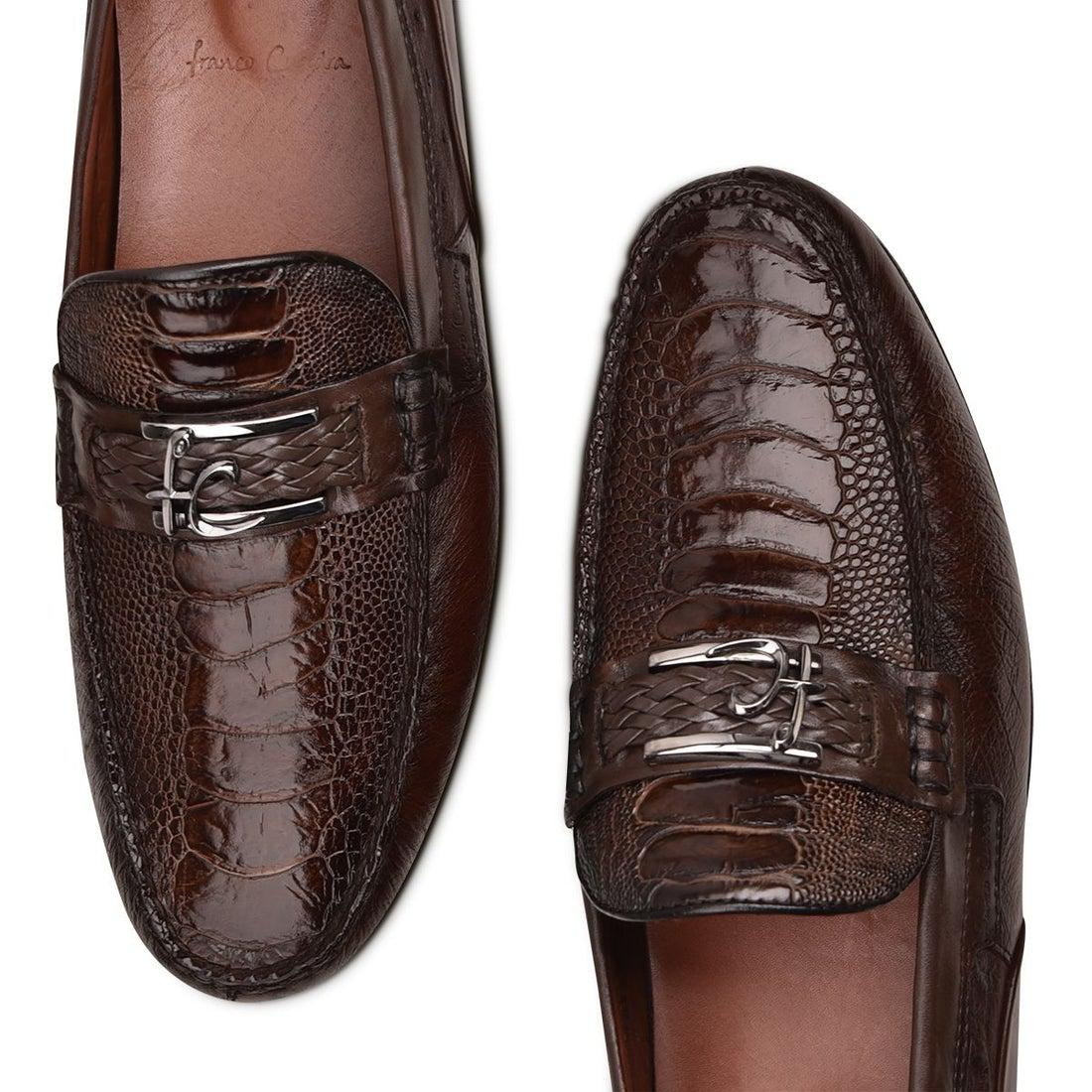 36VPTPA - Cuadra tobacco casual fashion ostrich leg driver for men-Kuet.us