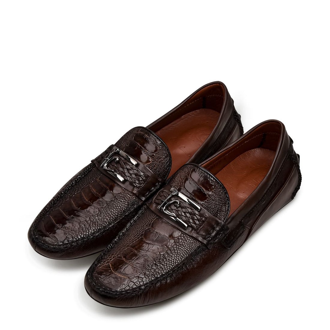 36VPTPA - Cuadra tobacco casual fashion ostrich leg driver for men-Kuet.us