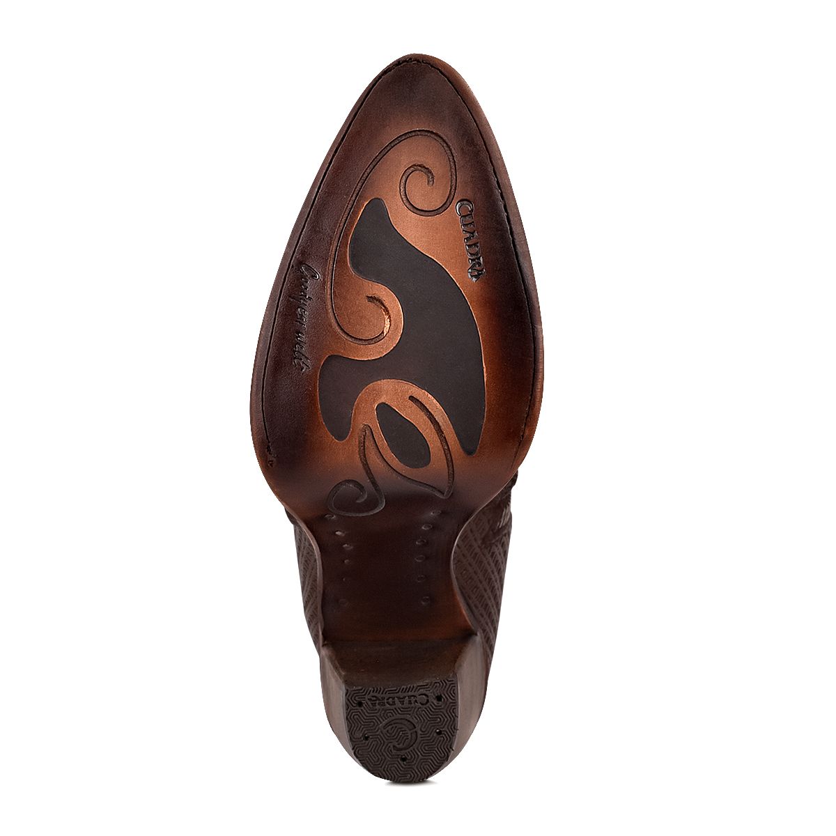 3F90RS - Cuadra mocha fashion cowboy leather ankle boots for women-Kuet.us