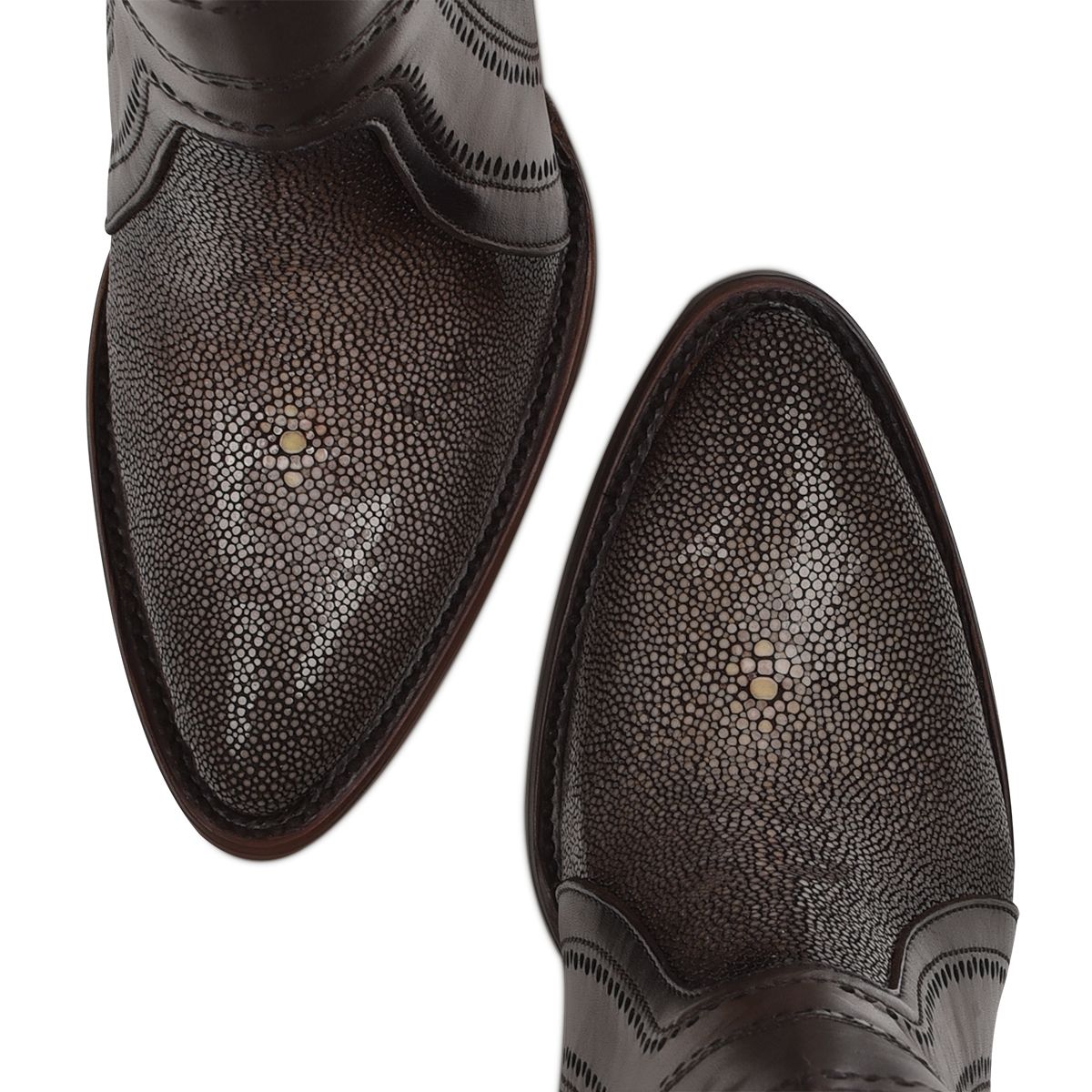 3F94MA - Cuadra brown fashion Paris Texas stingray ankle boots for women-Kuet.us