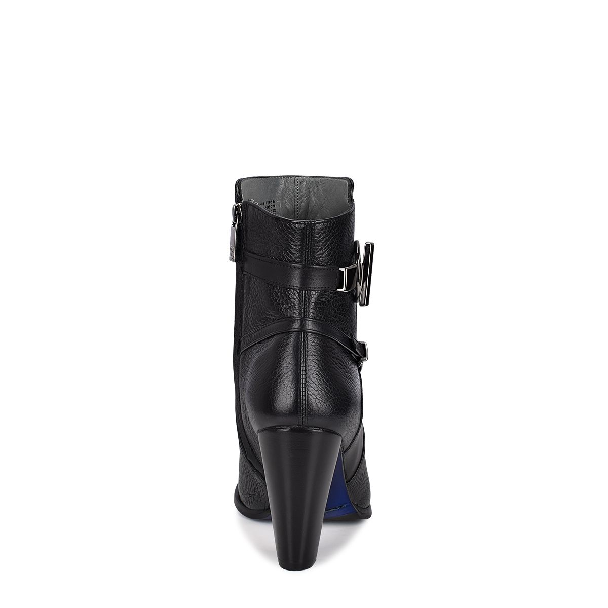 3G5VNTS - Franco Cuadra black casual fashion deer leather ankle boots for women-Kuet.us