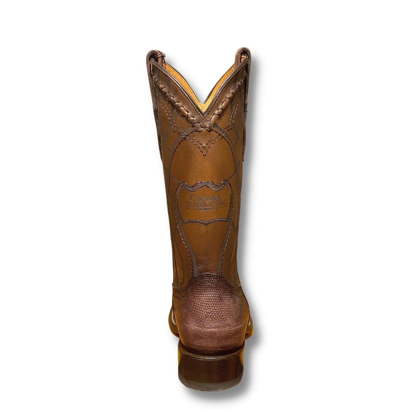 3Z1OLT - Cuadra brown dress cowboy rodeo lizard leather boots for men-Kuet.us