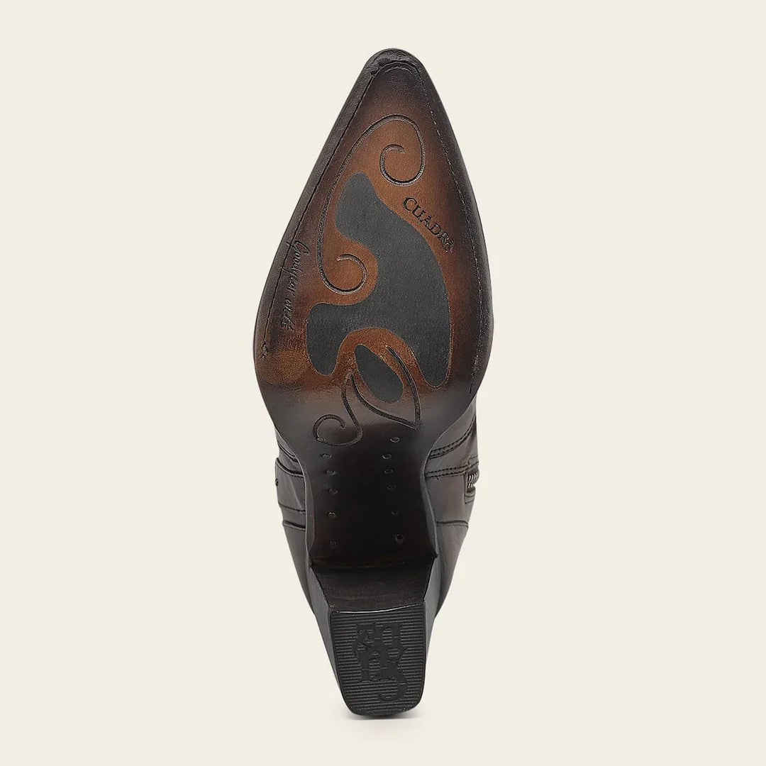 4I19BE - Cuadra honey western cowgirl leather boots for women