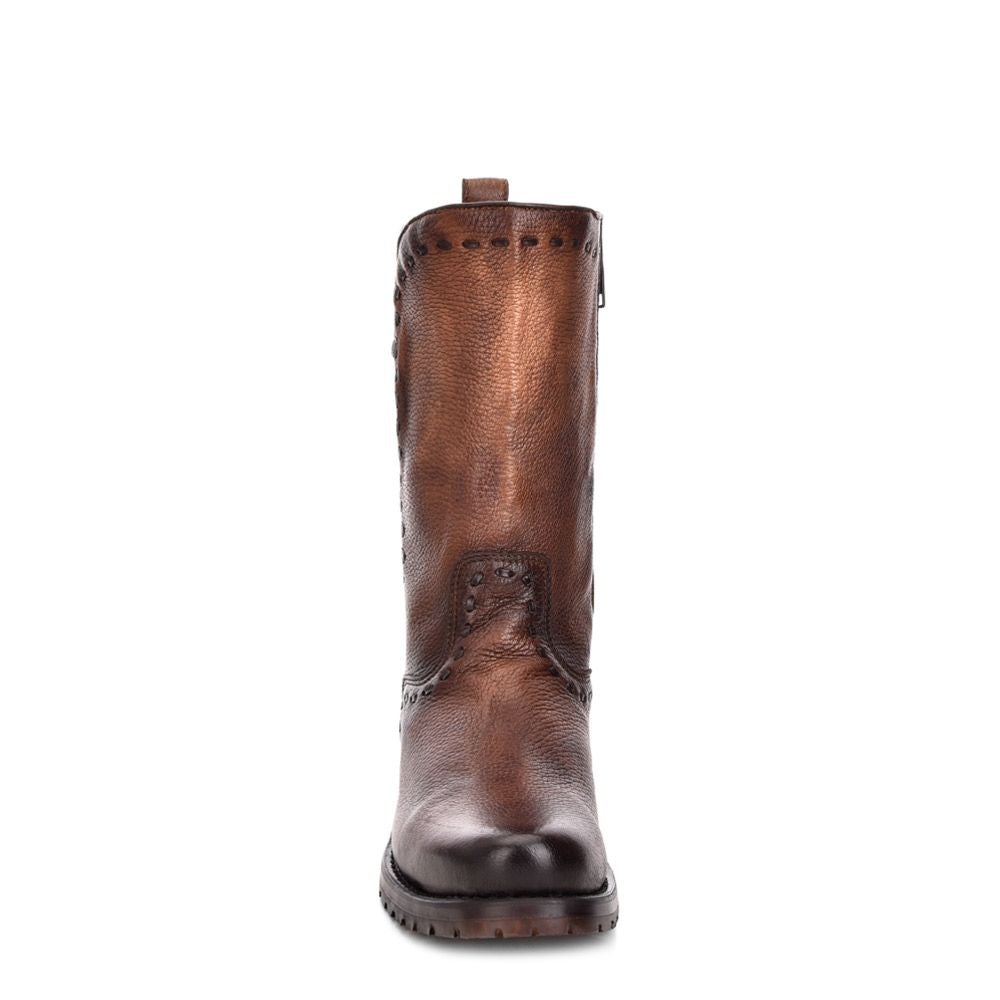 4D03VE - Cuadra maple casual fashion deer leather ankle boots for men-Kuet.us