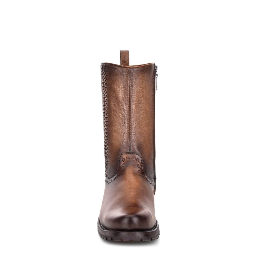 4D05RS - Cuadra desert fashion cowboy rodeo cowhide leather boots for men-Kuet.us