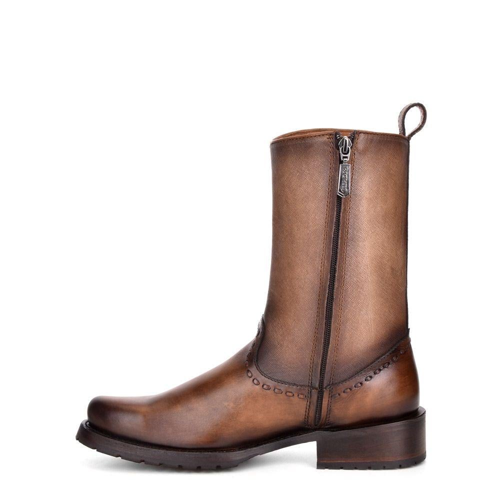 4D05RS - Cuadra desert fashion cowboy rodeo cowhide leather boots for men-Kuet.us