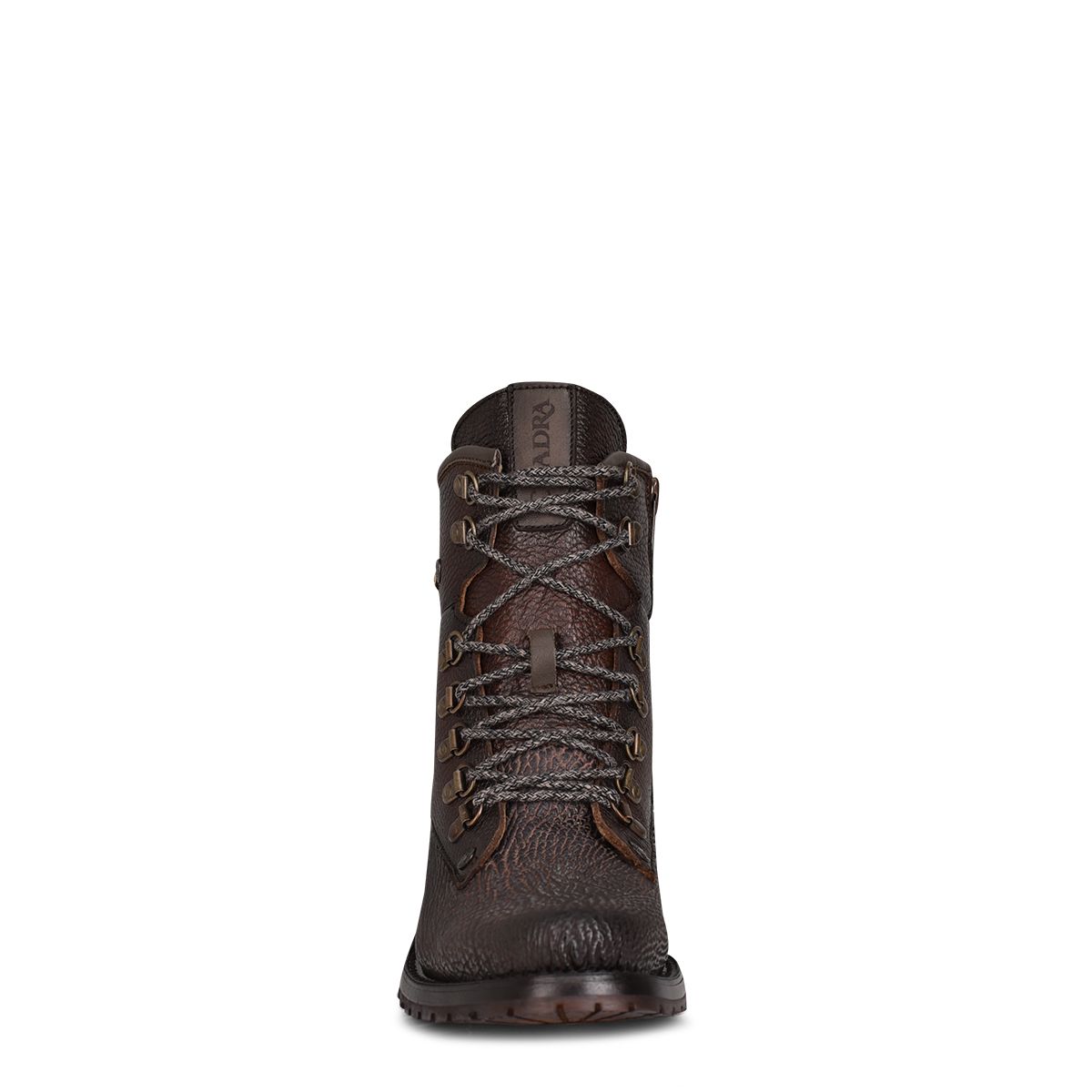 4D10TI - Cuadra brown casual vintage fashion shark ankle booties for men-Kuet.us
