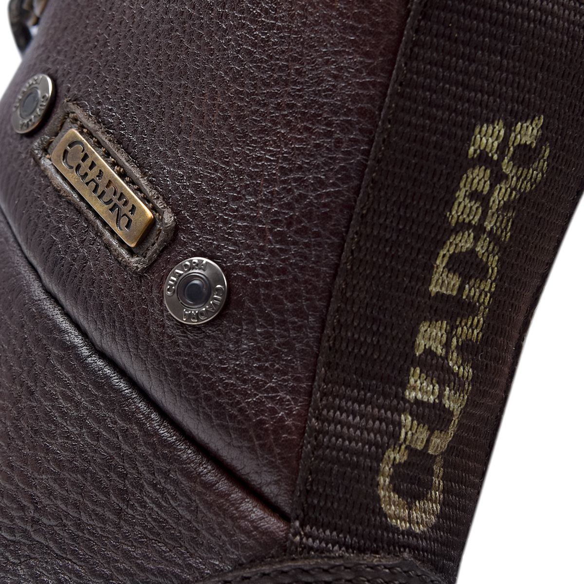 4D10TI - Cuadra brown casual vintage fashion shark ankle booties for men-Kuet.us