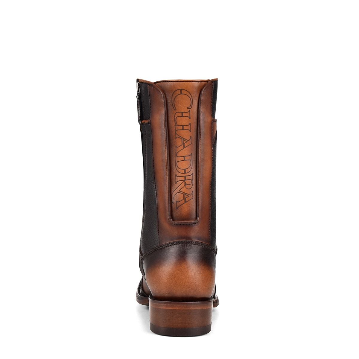4D11RS - Cuadra brown casual fashion cowhide leather work mid boots-Kuet.us