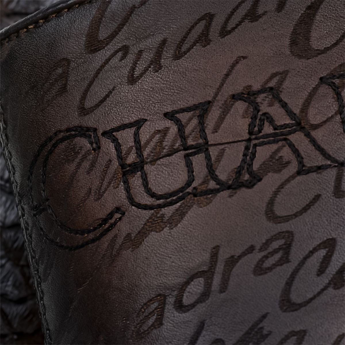 4D15PH - Cuadra brown fashion cowboy working python anke boots for men-Kuet.us