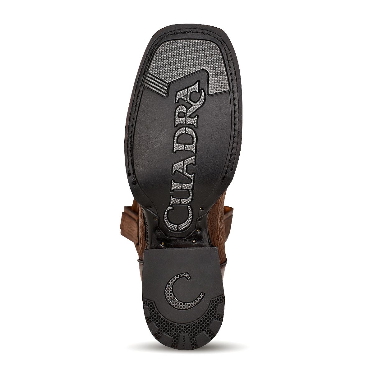 4L02TI - Cuadra brown cowboy western elephant boots for men-Kuet.us
