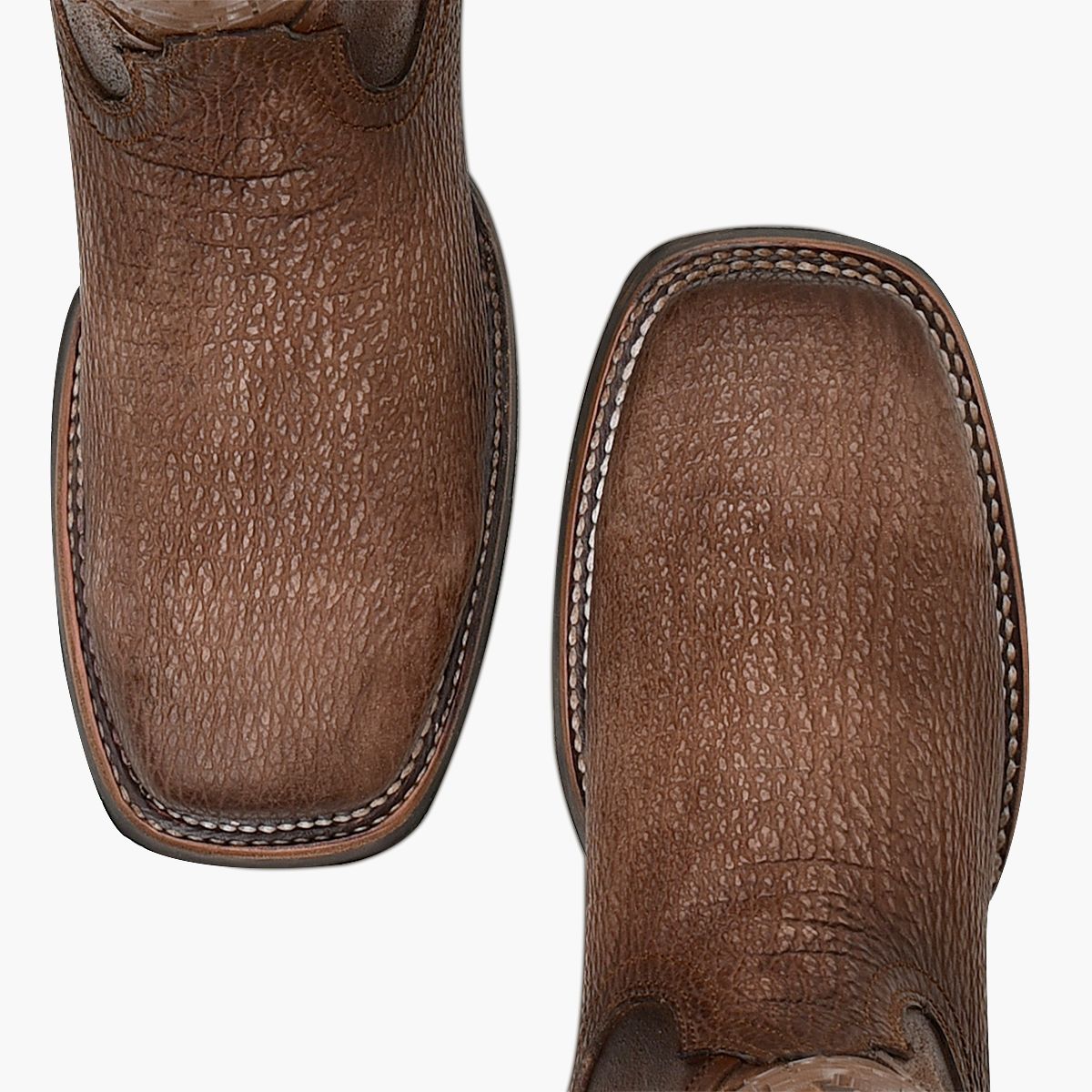4L02TI - Cuadra brown cowboy western elephant boots for men-Kuet.us