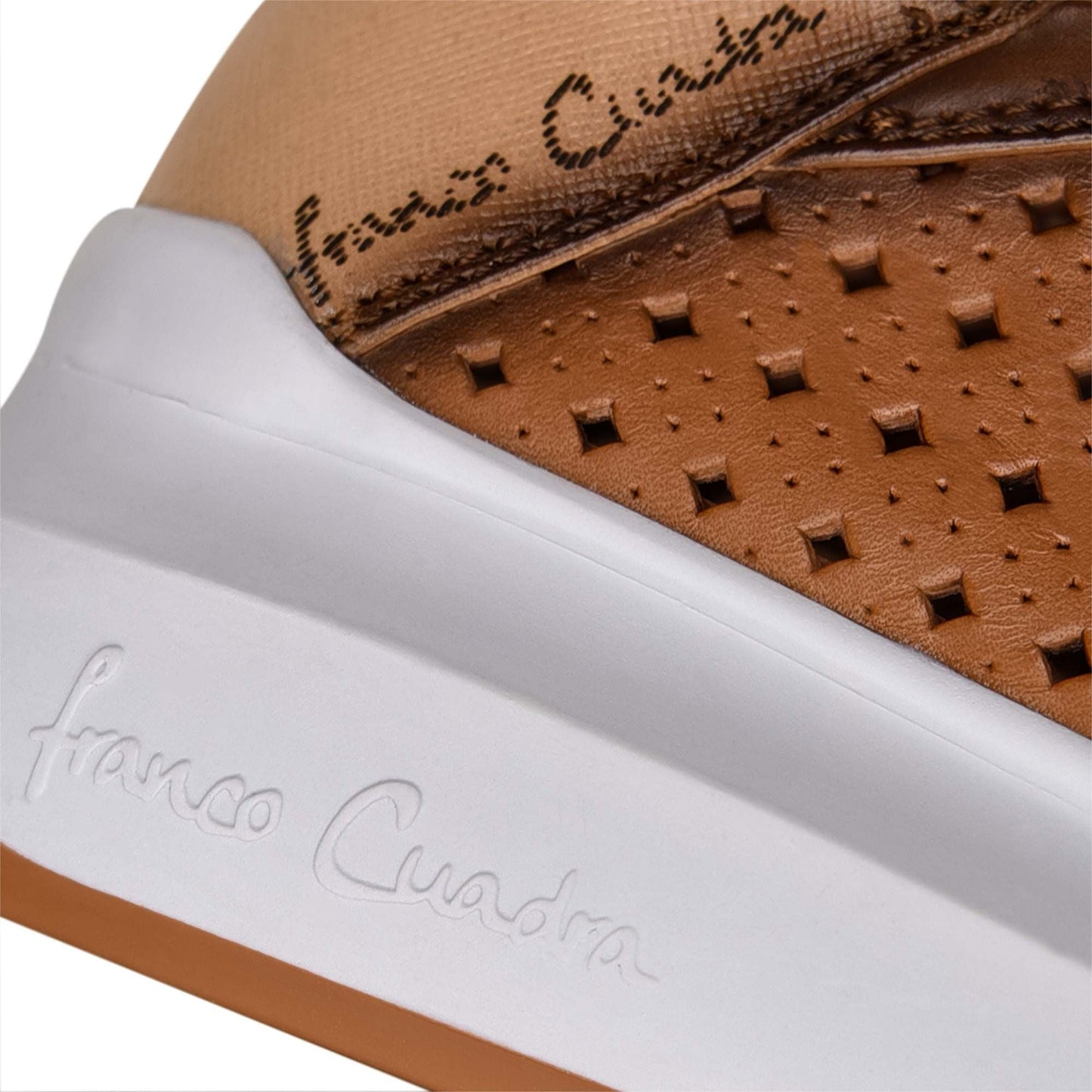 4P6TVDS - Cuadra tan casual fashion leather sneaker shoes for women-Kuet.us