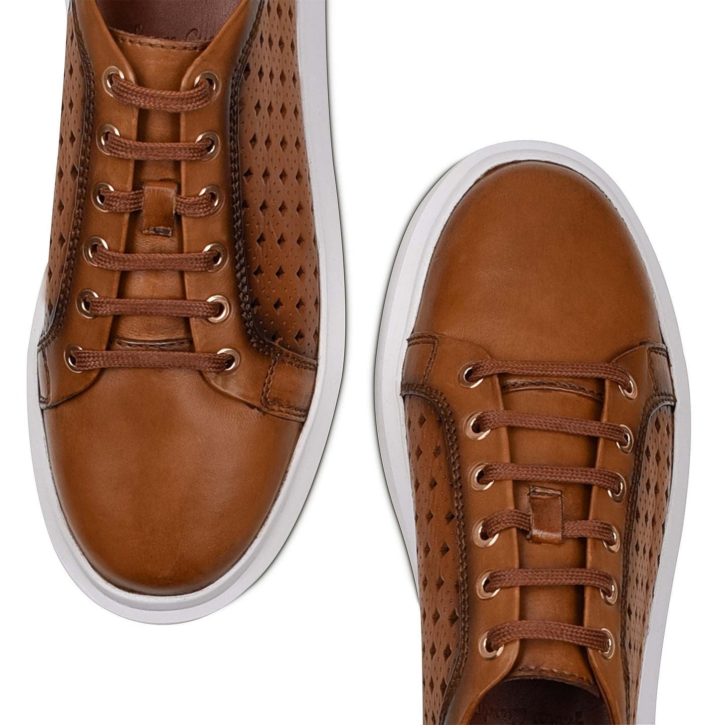 4P6TVDS - Cuadra tan casual fashion leather sneaker shoes for women-Kuet.us