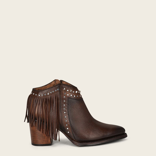 4Q10RS - Cuadra chocolate western cowgirl boots for women