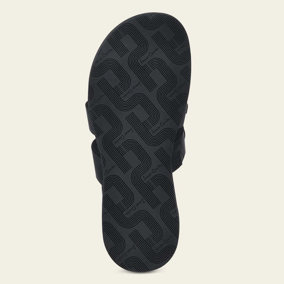 50SMTTS - black stingray sandals for women