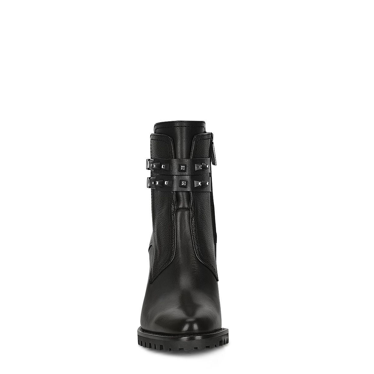 5G7TSRS -Franco Cuadra black casual Chelsea ankle boots for women-Kuet.us