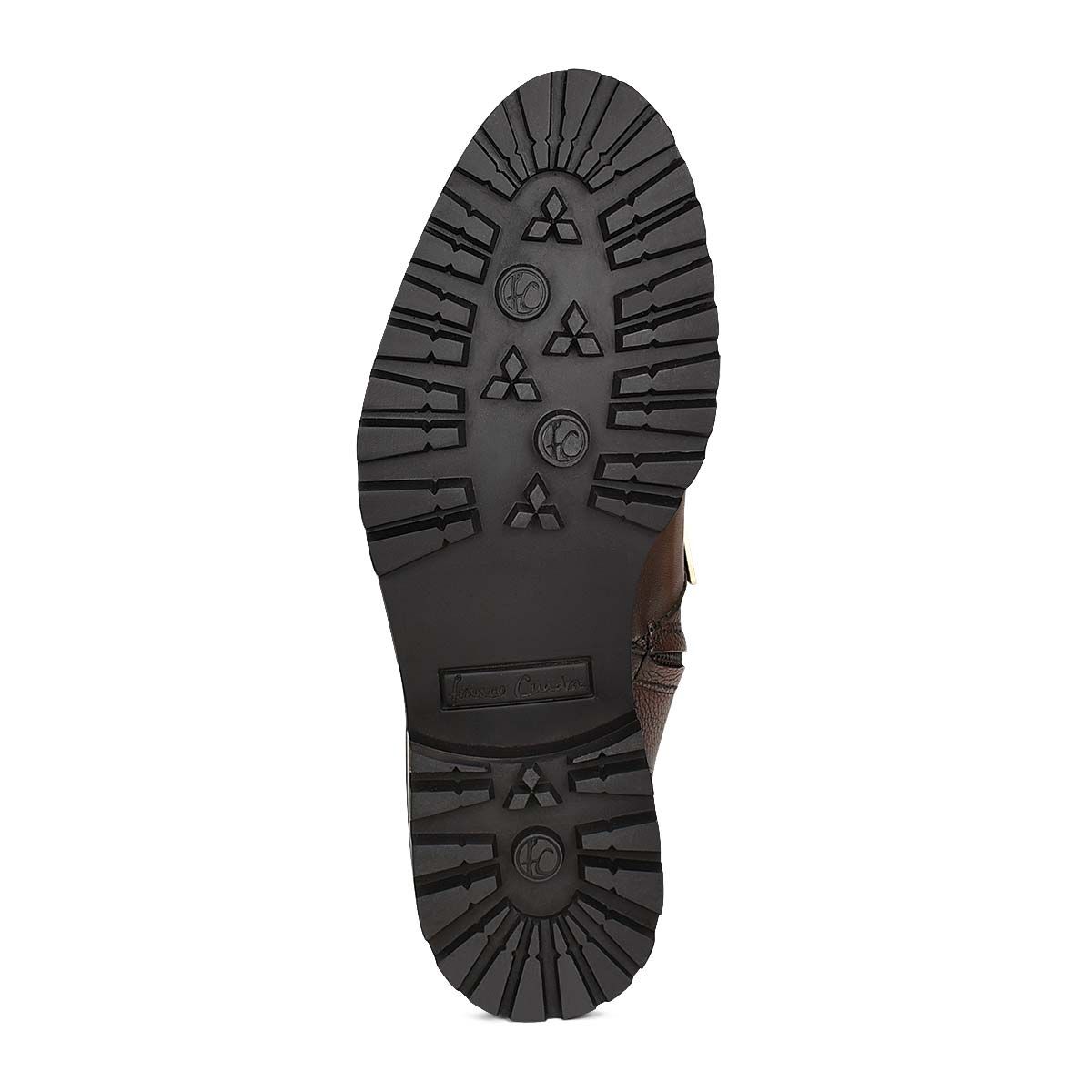 94TTSRS - Franco Cuadra brown casual leather riding boots for women.-Kuet.us