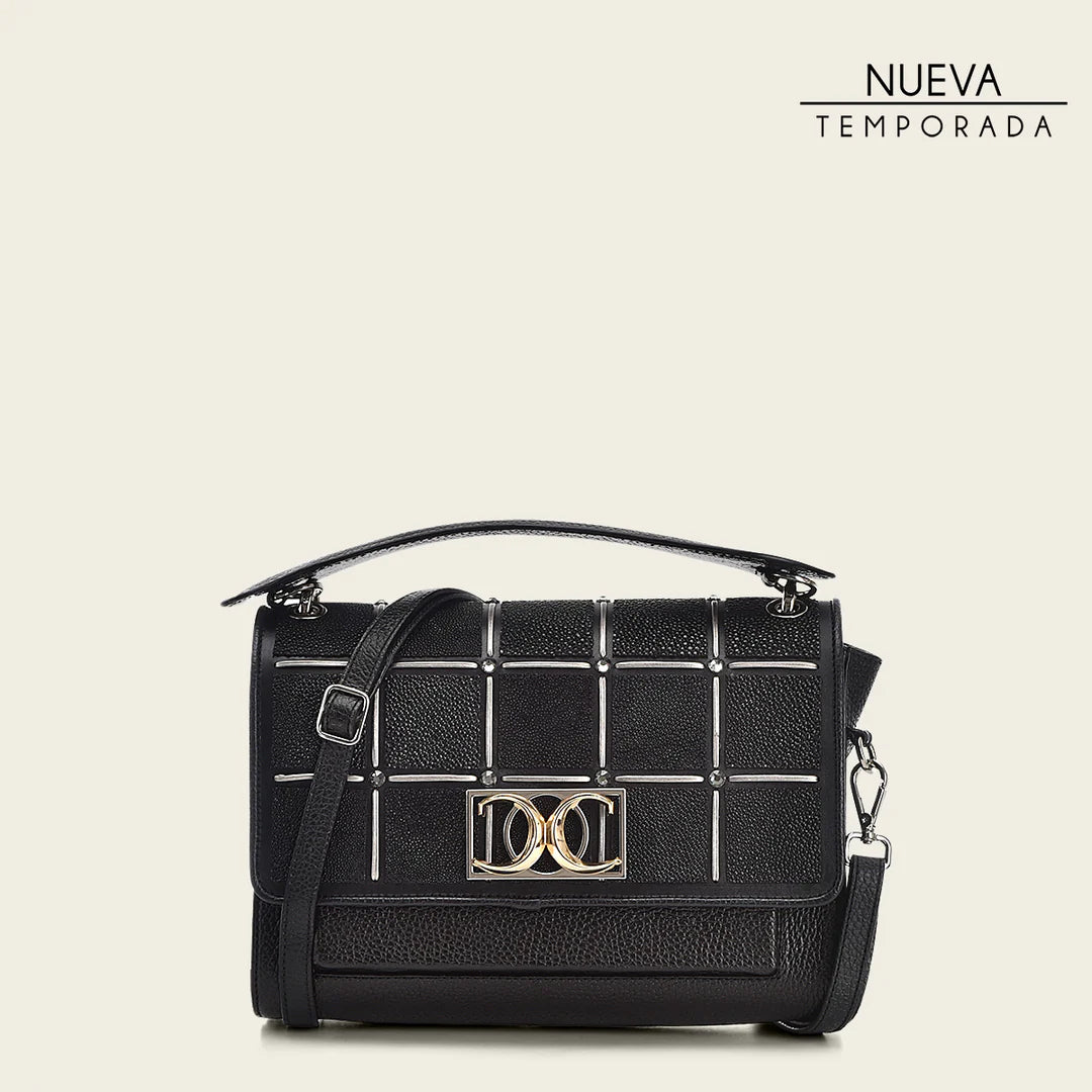 BOD0BMA - Cuadra black fashion stingray bag for women-Kuet.us
