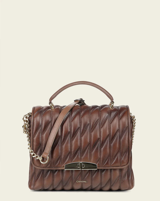 BOD4GCO - Cuadra honey fashion leather tote bag for women