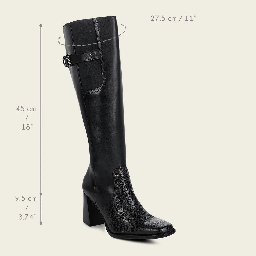 F31RSTS - Franco Cuadra Black Boots for Women