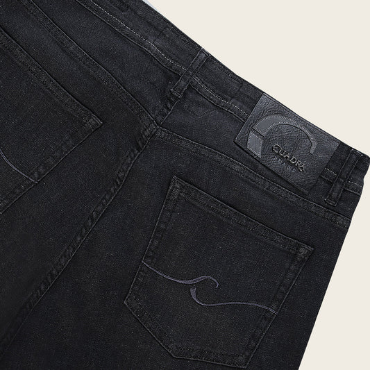 JN30022 - Cuadra Black Ultimate Comfort Stretch Denim Jeans for Men