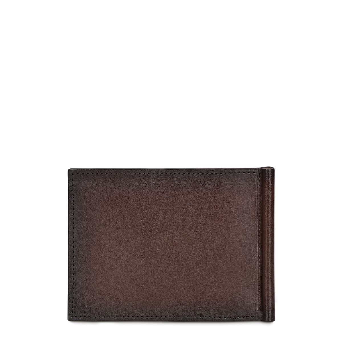 B3043FL - Cuadra brown casual fashion leather bi fold wallet for men-Kuet.us