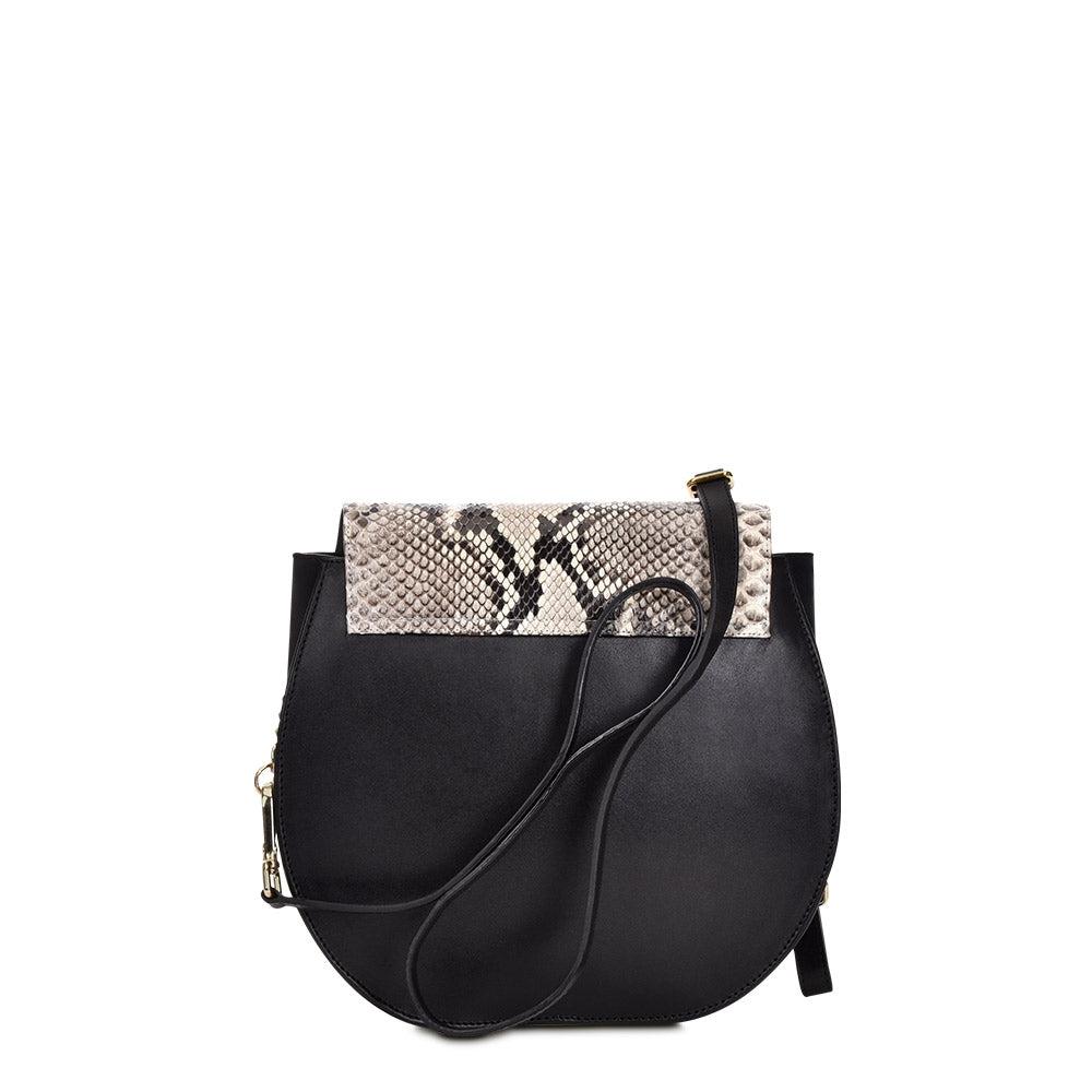 BO457PI - Cuadra natural fashion python leather ladies purse handbag for women-Kuet.us