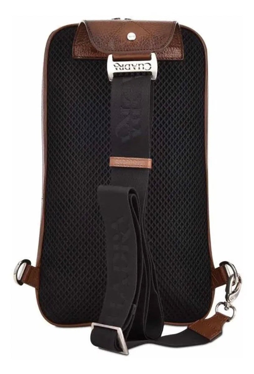 BO462PM BROWN. CUADRA FASHION PYTHON CROSSBODY MESSENGER FOR MEN-Kuet.us