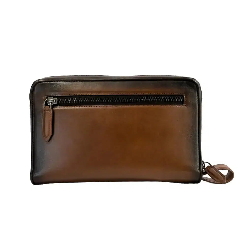 BOC00PA - CUADRA BAG OSTRICH LEG COWHIDE BLACK-Kuet.us