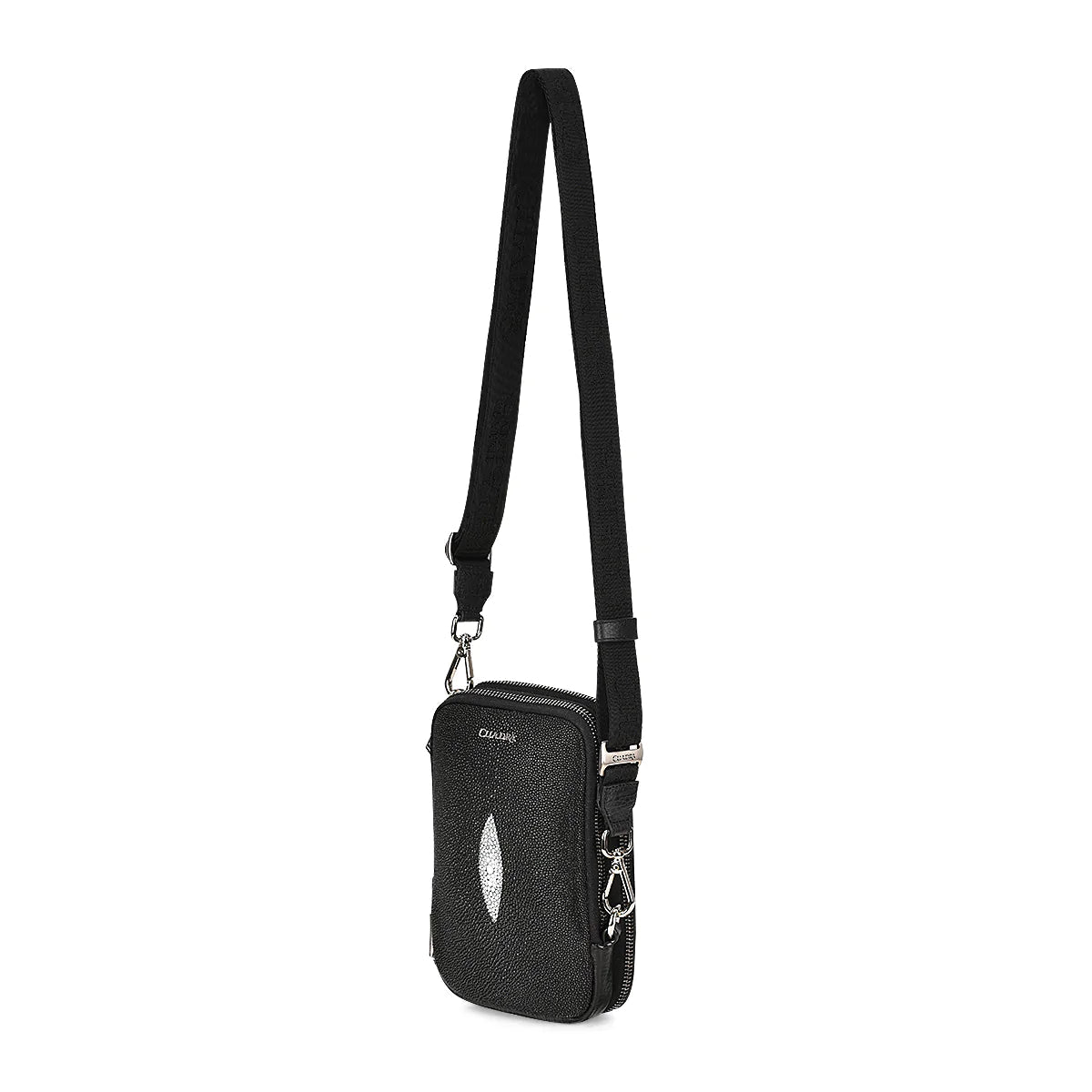 BOC05MA- Cuadra black small fashion stingray messenger bag for men / women-Kuet.us
