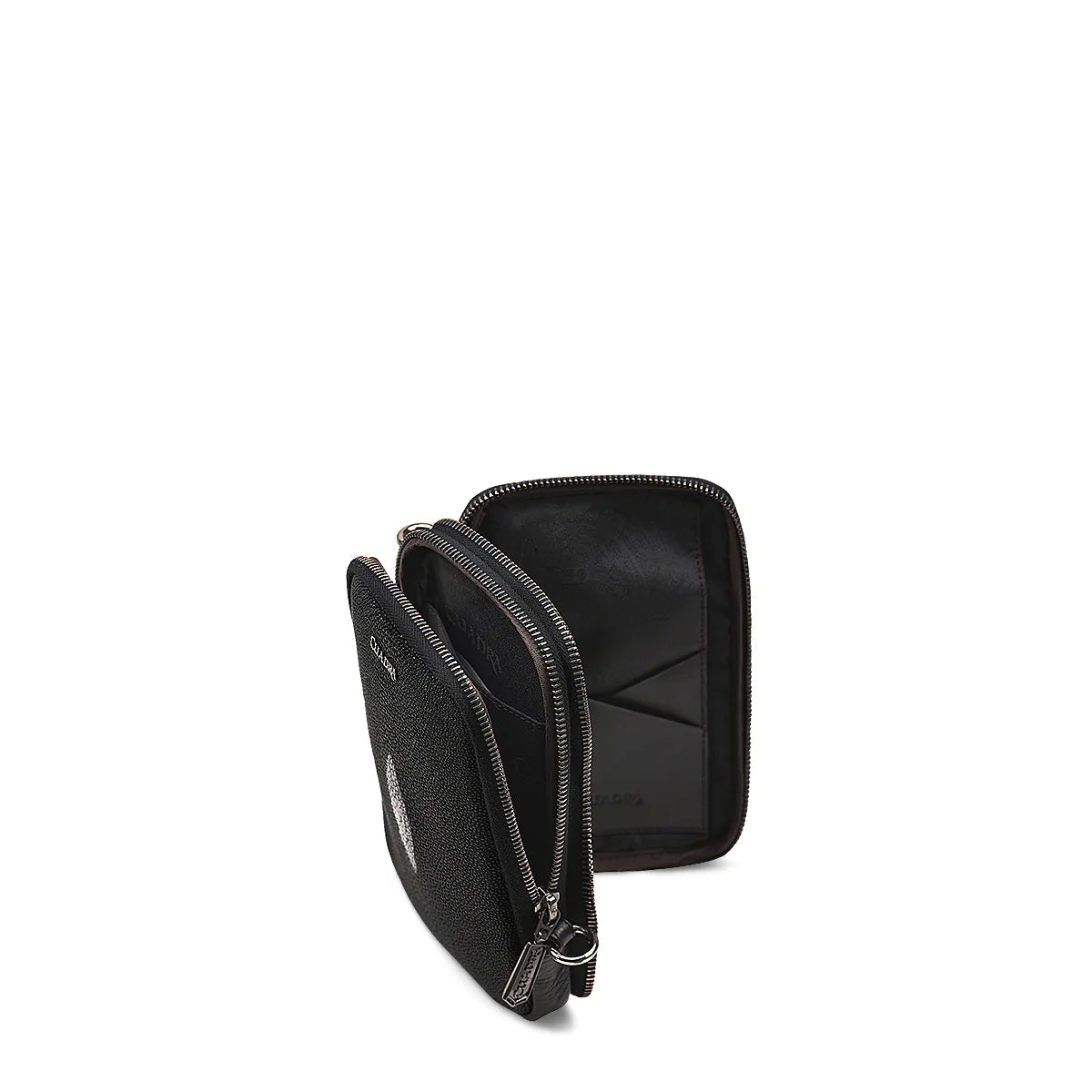 BOC05MA- Cuadra black small fashion stingray messenger bag for men / women-Kuet.us