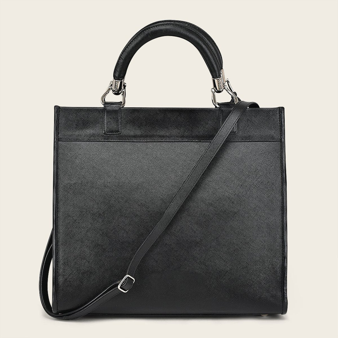 BOD0DPH - Cuadra black dress fashion python totebag for women-Kuet.us