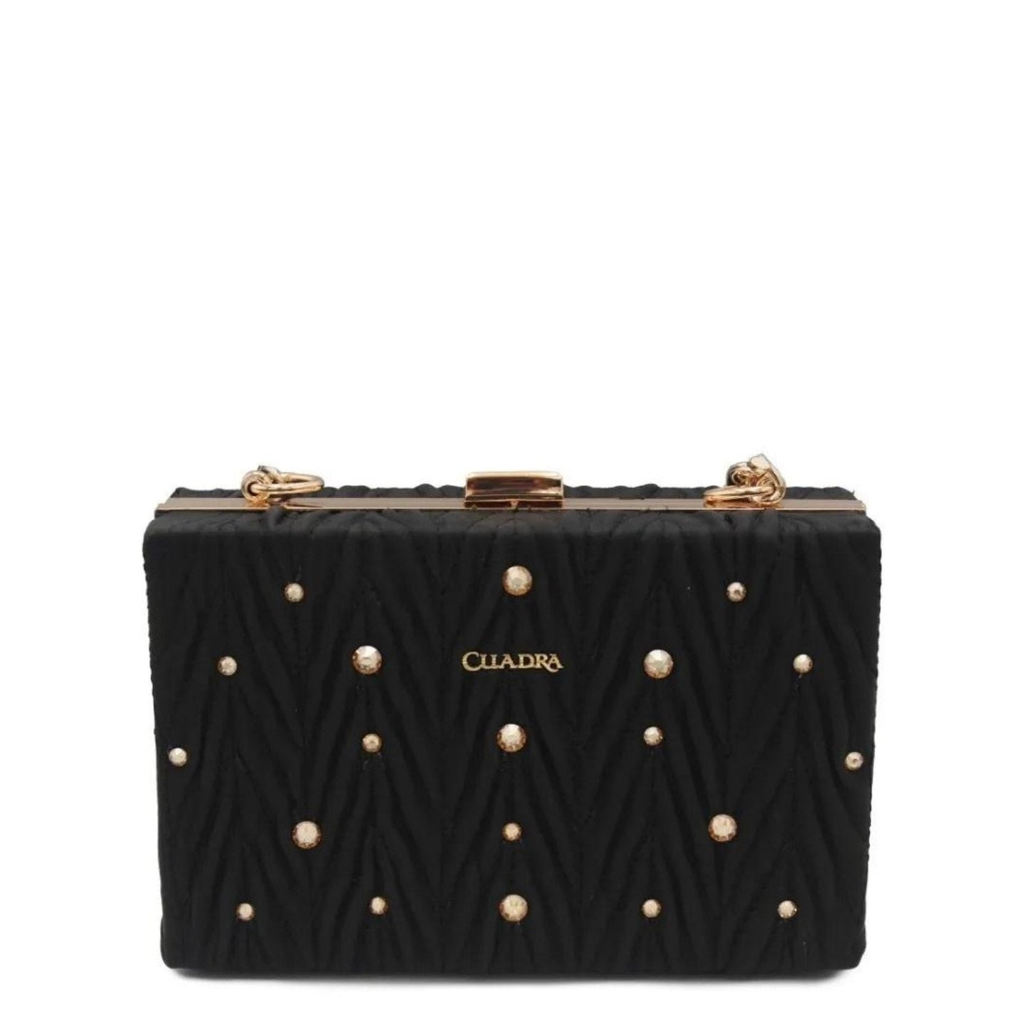 BOD20BO - Cuadra black casual fashion leather crossbody bag for women-Kuet.us